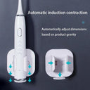 Wall-Mounted Electric Toothbrush Organizer - Space-Saving Rack