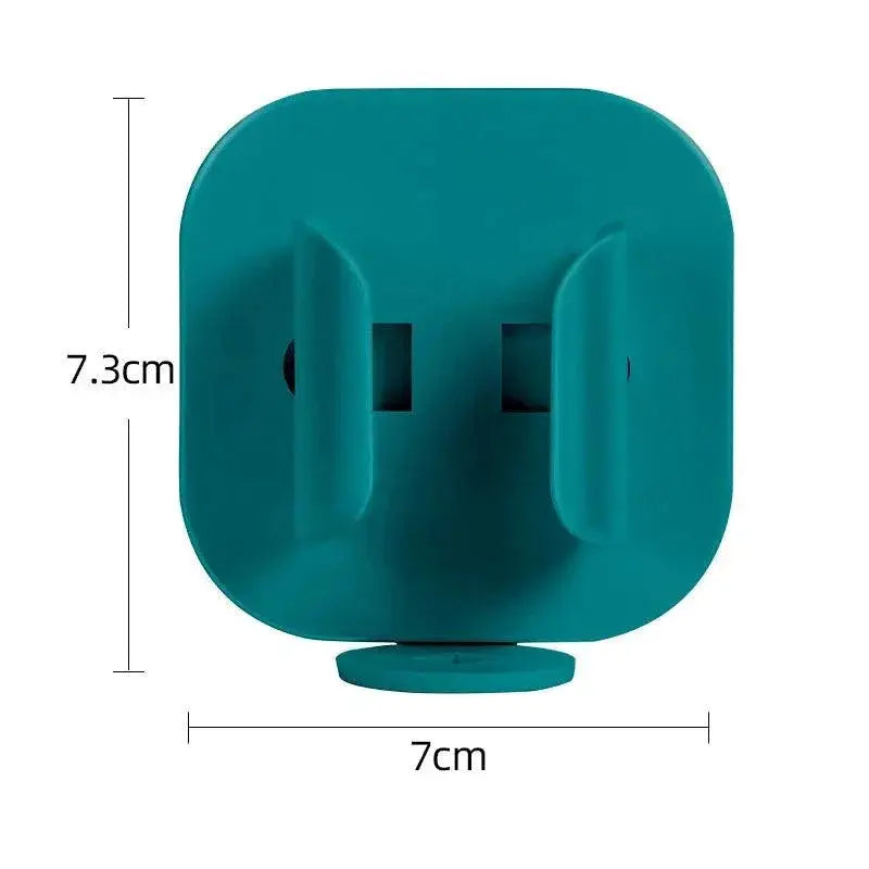 Wall Mounted Electric Toothbrush Organizer Space Saving Rack