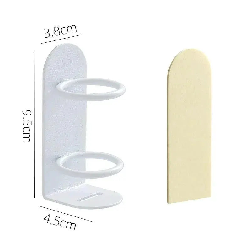 Wall Mounted Electric Toothbrush Organizer With Drainage