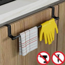 Wall Mounted Towel Rack No Drill Kitchen