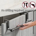 Wall Mounted Towel Rack No Drill Kitchen