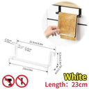 Wall Mounted Towel Rack No Drill Kitchen