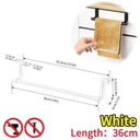 Wall Mounted Towel Rack No Drill Kitchen