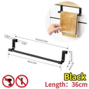 Wall Mounted Towel Rack No Drill Kitchen