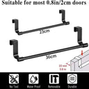 Wall Mounted Towel Rack No Drill Kitchen
