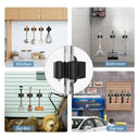 Efficient Wall Broom Rack for Home Use