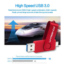 WANSENDA High-Speed USB Flash Drive for Data Transfer 32GB