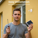 AI Alerts Outdoor Solar Camera for Homes