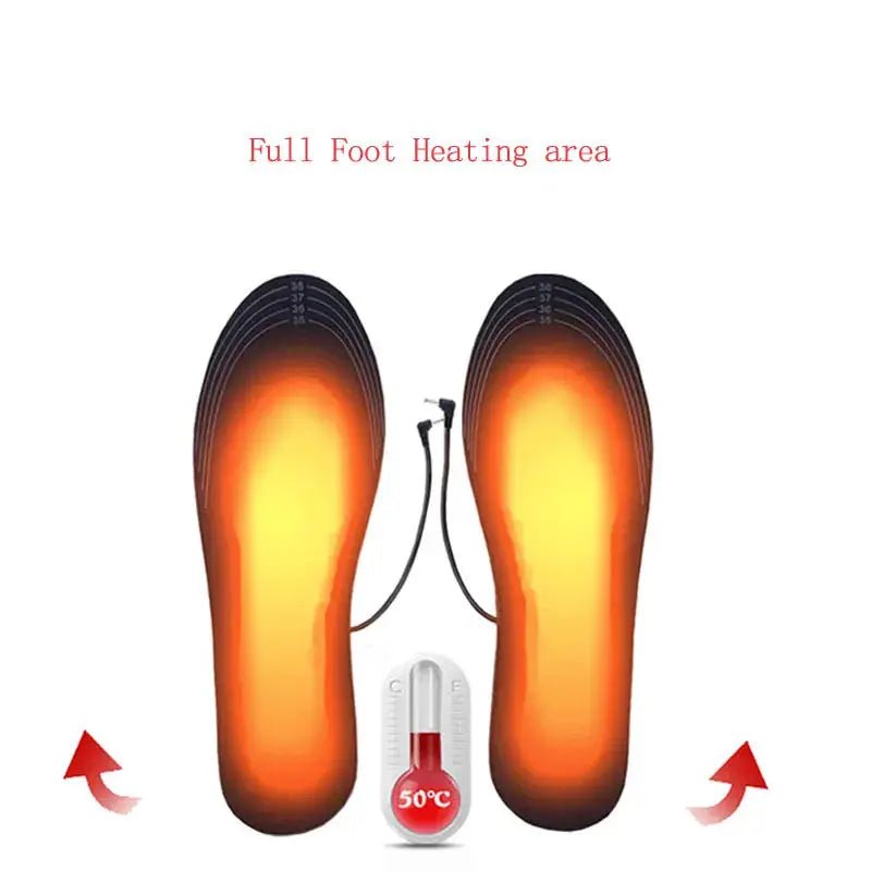Warm Feet USB Heated Insoles for Winter