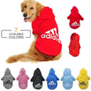 Warm Fleece Dog Hoodie Stylish Pet Costume Jacket Sizes XS to 9XL