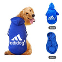 Warm Fleece Dog Hoodie Stylish Pet Costume Jacket Sizes XS to 9XL