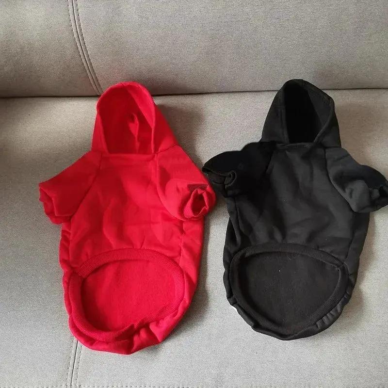 Warm Fleece Dog Hoodie Costume Jacket Sizes XS To 9XL