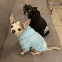 Warm Fleece Dog Hoodie Stylish Pet Costume Jacket Sizes XS to 9XL