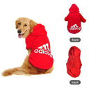 Warm Fleece Dog Hoodie Stylish Pet Costume Jacket Sizes XS to 9XL