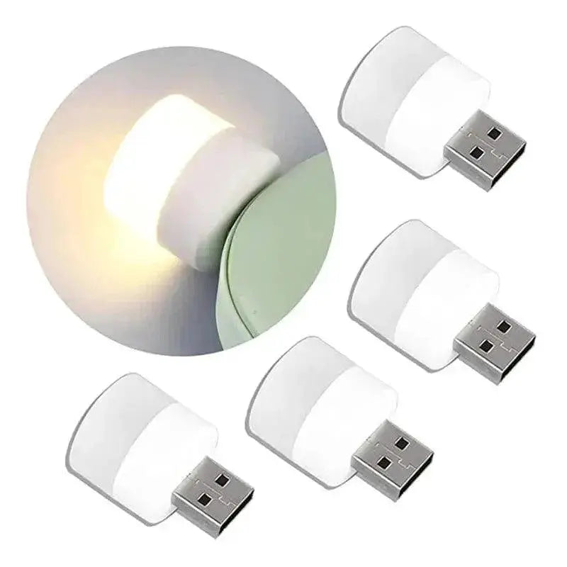 Warm White LED USB Night Light For Reading And Computer Use