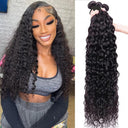 Water Wave Curly Deep Brazilian Hair Bundles Luxury Grade