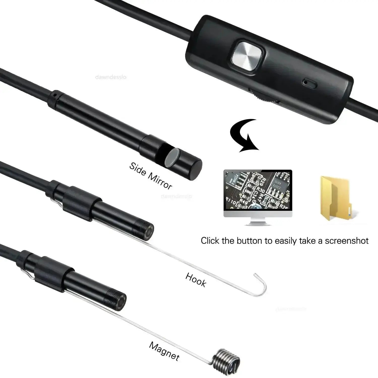 Waterproof Android Endoscope Camera Borescope Inspection