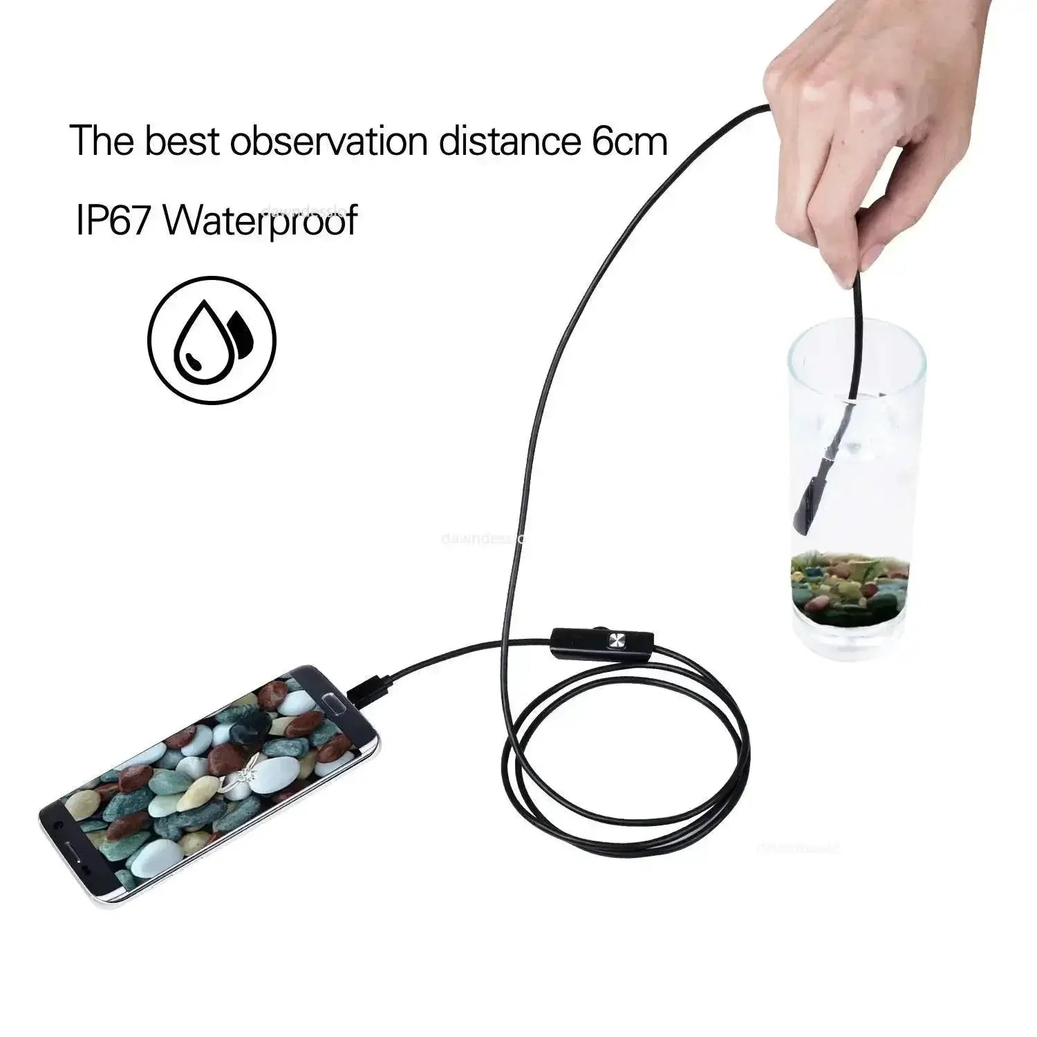 Waterproof Android Endoscope Camera Borescope Inspection