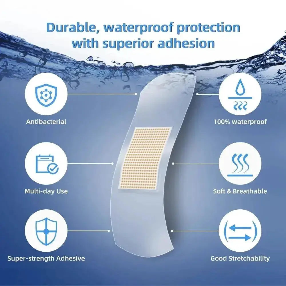 Waterproof Band Aid Strips Versatile Wound Care Kit