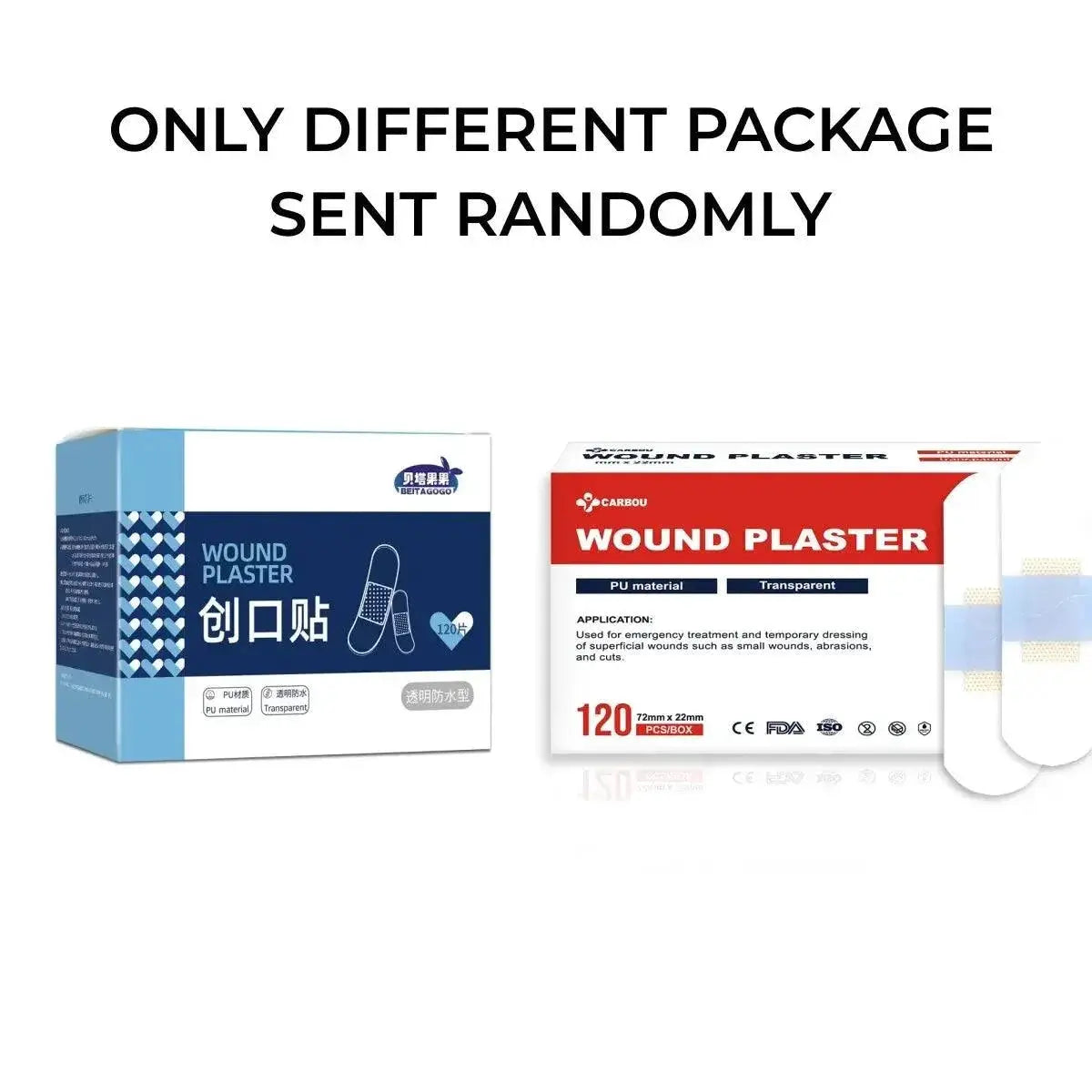 Waterproof Band Aid Strips Versatile Wound Care Kit
