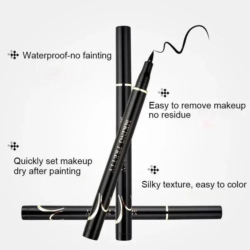 Waterproof Black Liquid Eyeliner Pen All Day Glam Everyday