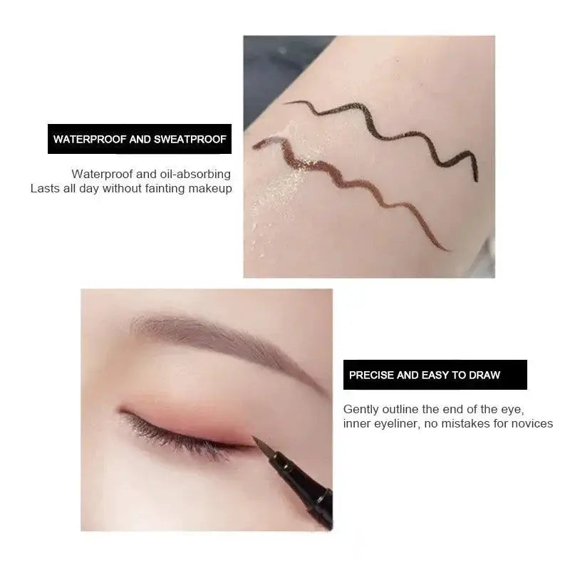 Waterproof Black Liquid Eyeliner Pen All Day Glam Everyday