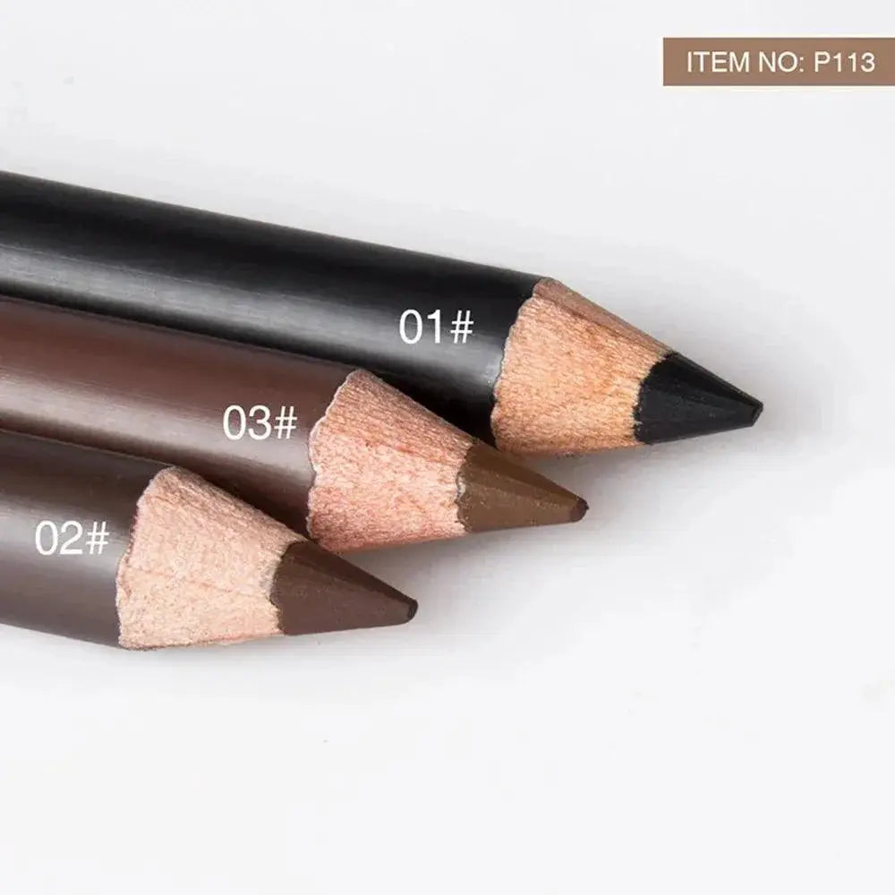 Waterproof Brow Definer Set Black Blonde Brown Long Lasting
