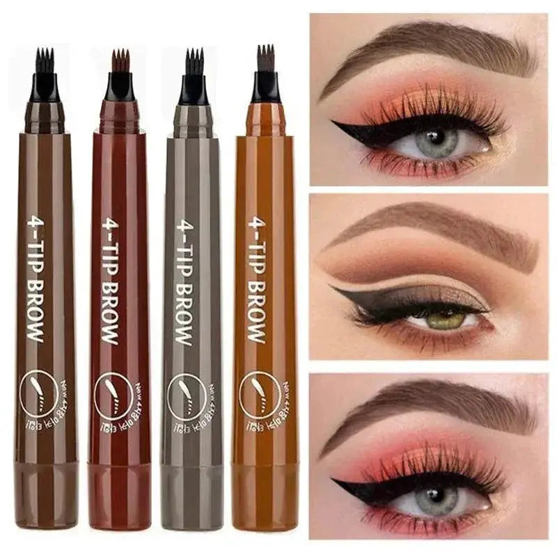 Waterproof Brown Eyebrow Tattoo Pencil for Precise Control