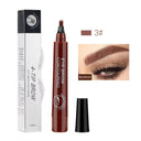 Waterproof Brown Eyebrow Tattoo Pencil for Precise Control