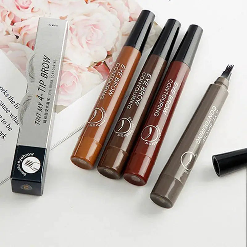 Waterproof Brown Eyebrow Tattoo Pencil for Precise Control