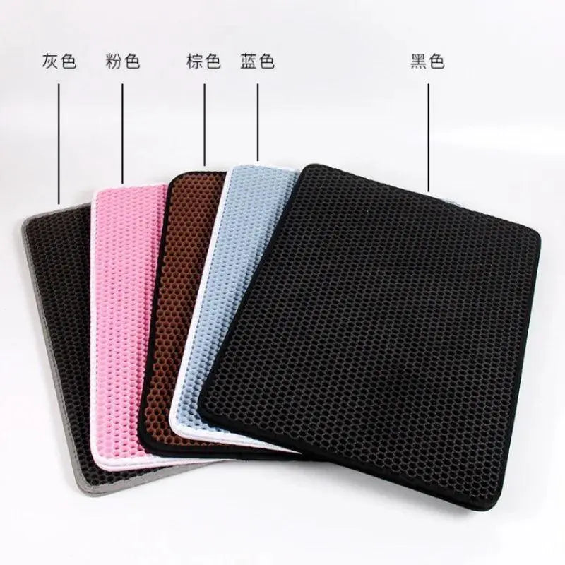 Waterproof Cat Litter Mat Keeps Floors Clean And Happy