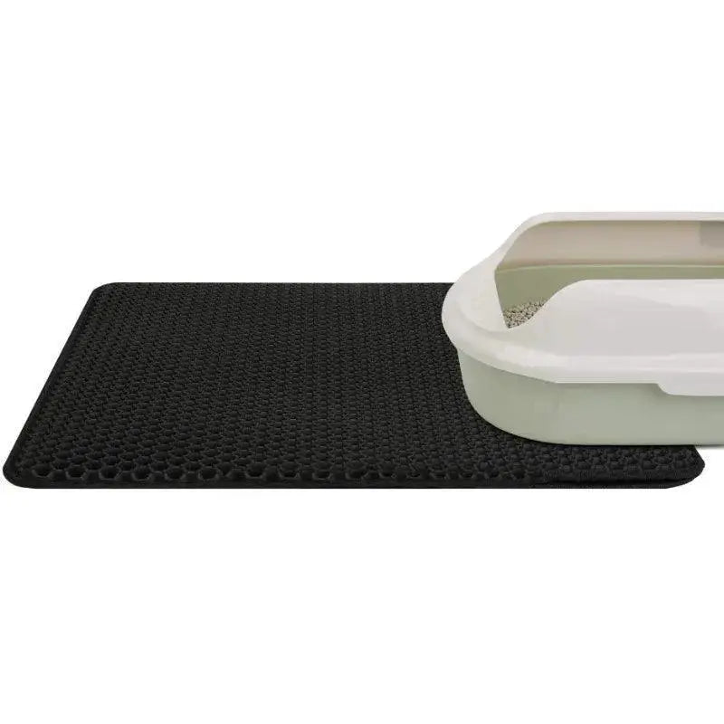 Waterproof Cat Litter Mat Keeps Floors Clean And Happy