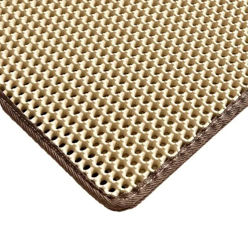 Waterproof Cat Litter Mat Keeps Floors Clean And Happy