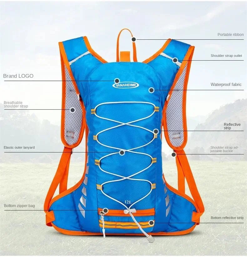 Dry Gear Cycling Backpack - Road Rides — product view 12