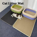 Waterproof Double Layer Cat Litter Mat Clean Non-slip Washable
