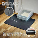 Waterproof Double Layer Cat Litter Mat Clean Non-slip Washable