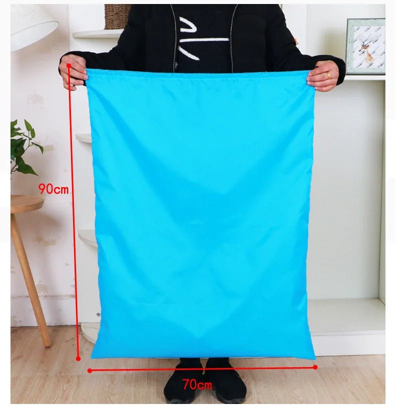 Waterproof Drawstring Storage Bags Large Capacity For Bedding And Garments Dorms
