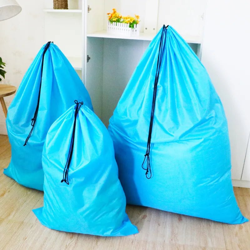 Waterproof Drawstring Storage Bags Large Capacity For Bedding And Garments Dorms