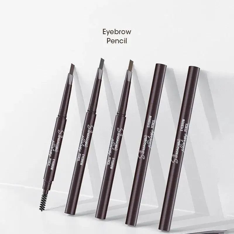 Waterproof Eyebrow Pencil Set Five Shades Long Lasting Kit