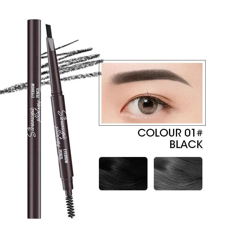 Waterproof Eyebrow Pencil Set Five Shades Long Lasting Kit
