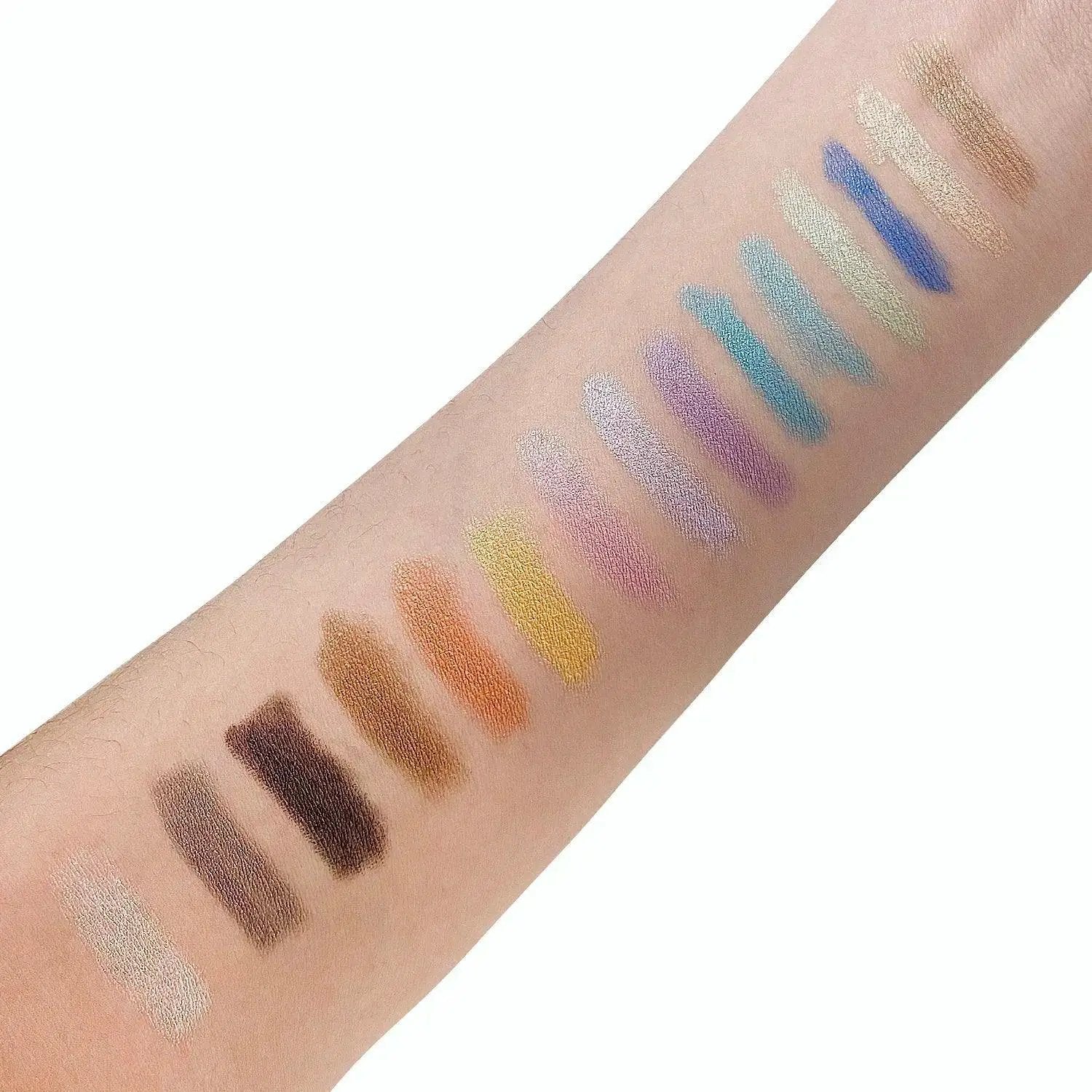 Waterproof Eyeshadow Palette With 15 Vibrant Shades Longwear