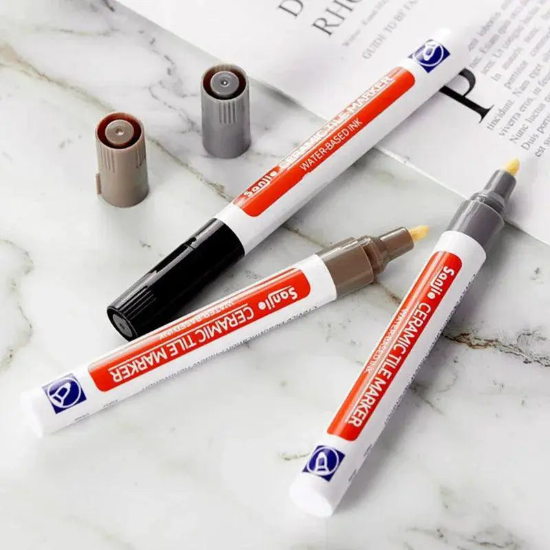 Waterproof Grout Pen Set For Tile And Wall Repair 12 Colors