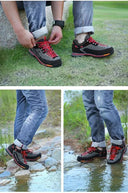 Waterproof Men's Hiking Shoes Wet Trails