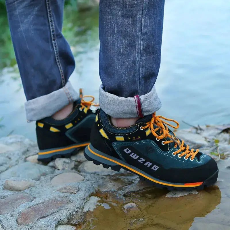 Waterproof Men's Hiking Shoes Wet Trails