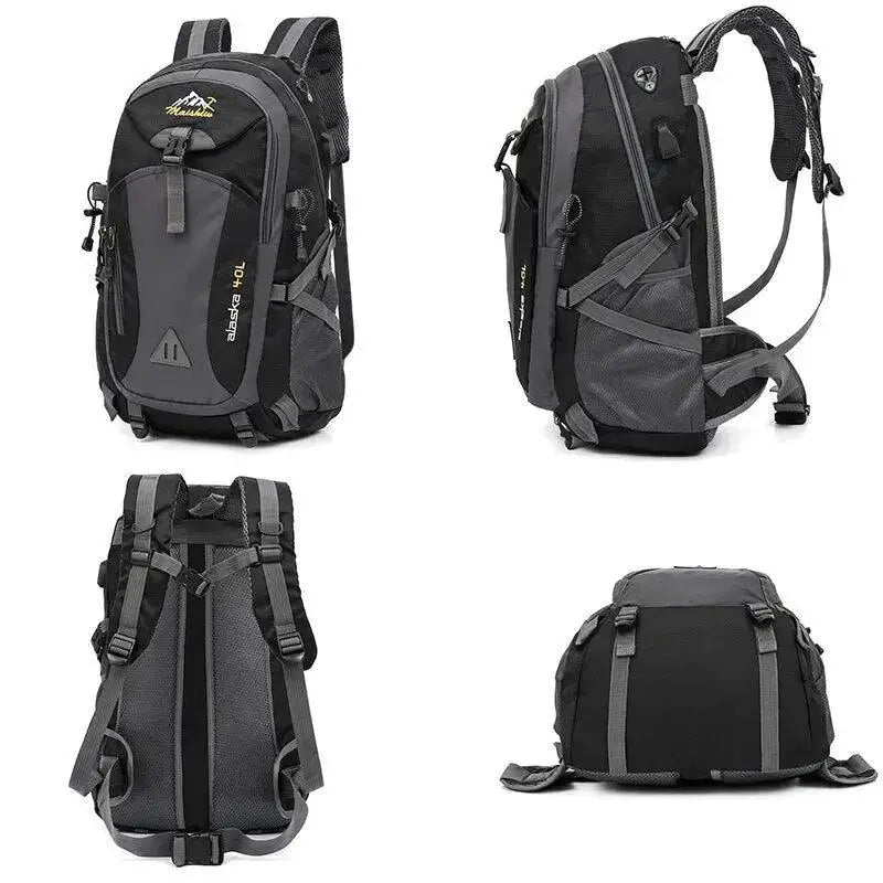 Waterproof Nylon Backpack for Men and Women Travel Bag