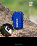 Waterproof Plasma Lighter for Outdoor Adventures Flame