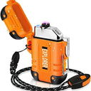 Waterproof Plasma Lighter for Outdoor Adventures Flame