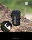 Waterproof Plasma Lighter for Outdoor Adventures Flame