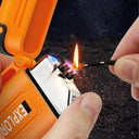 Waterproof Plasma Lighter for Outdoor Adventures Flame