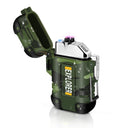 Waterproof Plasma Lighter for Outdoor Adventures Flame